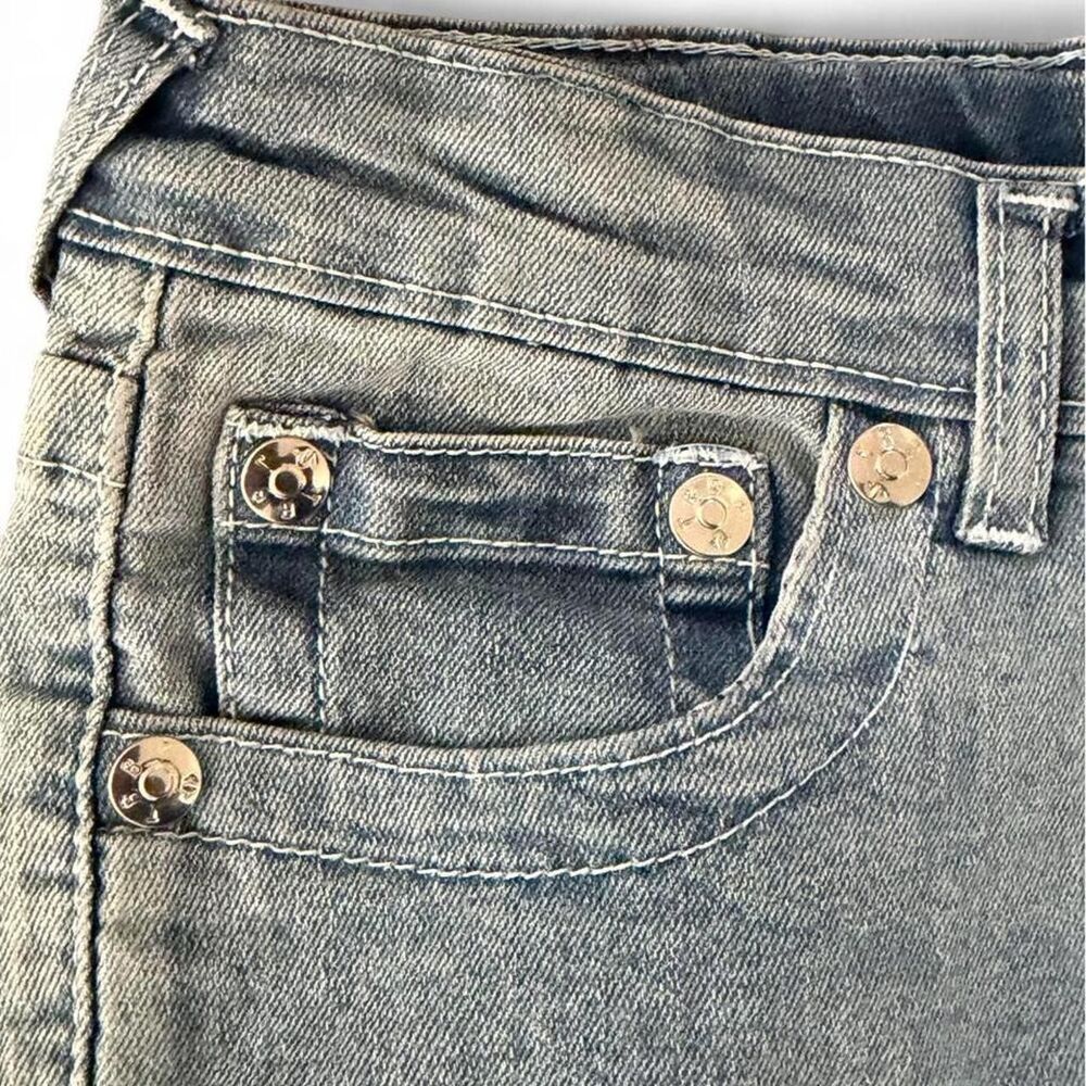 True Religion Boys Cargo Jean Shorts Size 10 - Picture 8 of 8
